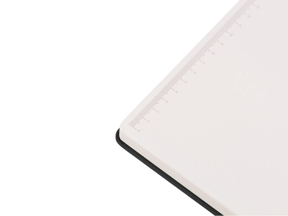 Бизнес-блокнот C2 софт-тач, твердая обложка, 128 листов, черный-4