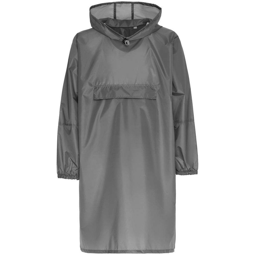 Дождевик-анорак Alatau, серый, единый размер-0