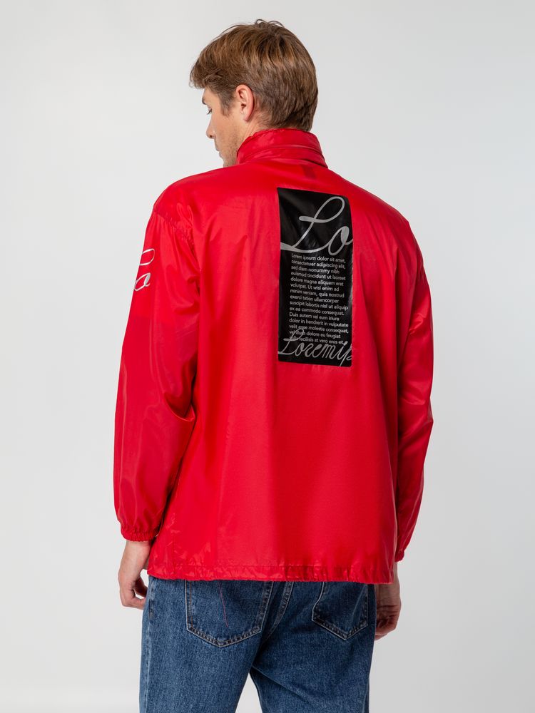 Ветровка из нейлона Surf 210, красная-6