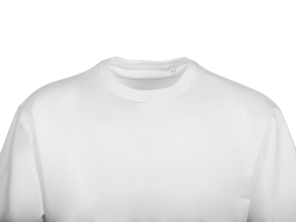 Футболка из френч терри Warsaw унисекс 220гр, белый-10