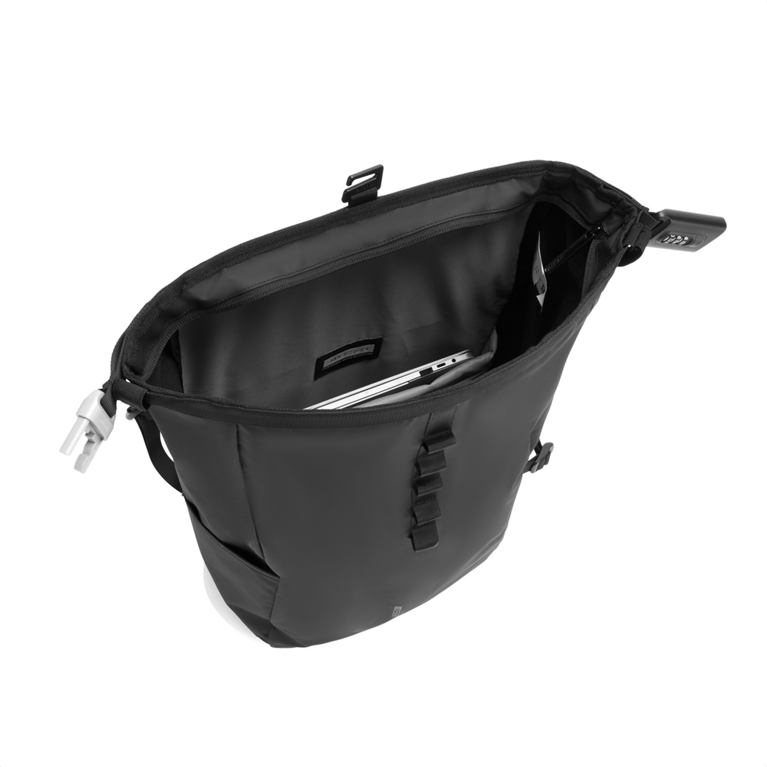 Антикражный рюкзак Urban Roll-top, черный-11