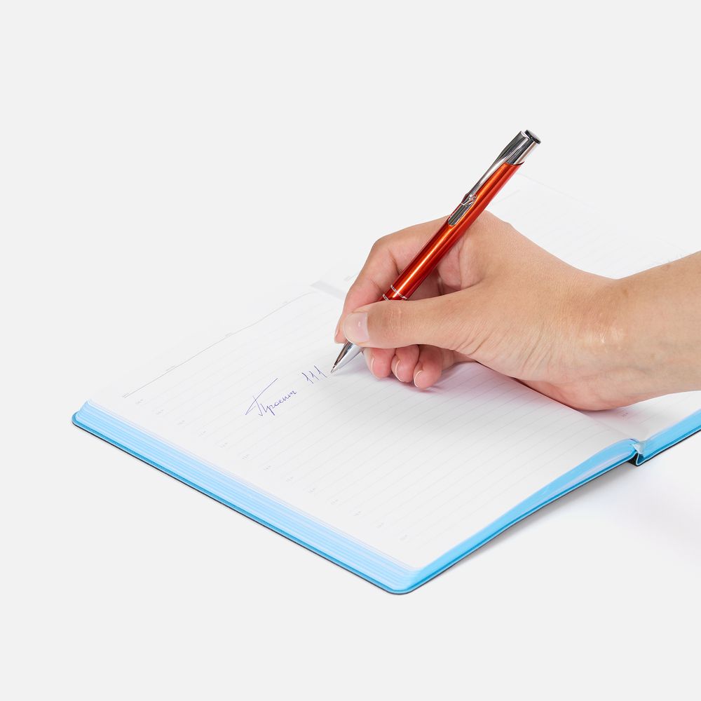 Ручка шариковая Keskus, оранжевая-3