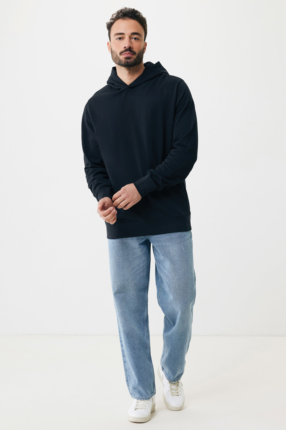 Худи Iqoniq Yengo из переработанного хлопка, унисекс, 280 г/м²-14