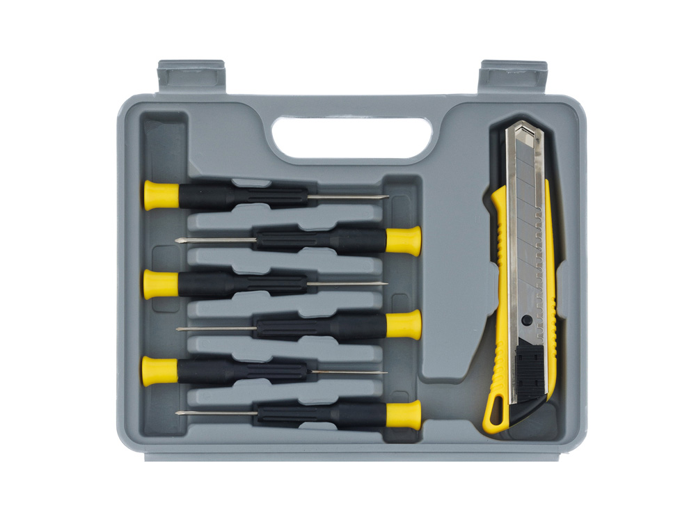 Набор инструментов Stinger, 25 инструментов, в пластиковом кейсе, 230x180x50 мм, серый-6