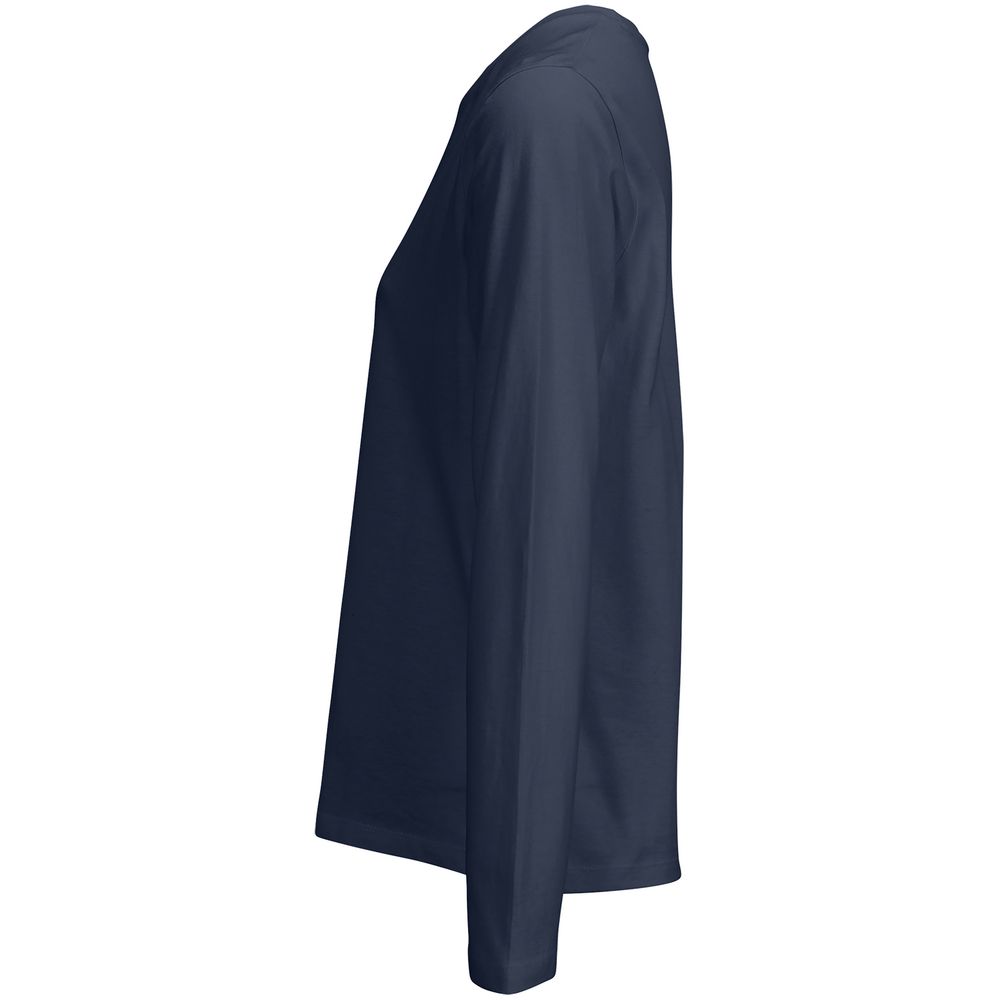 Футболка с длинным рукавом женская Monarch Women, темно-синяя (navy)-1