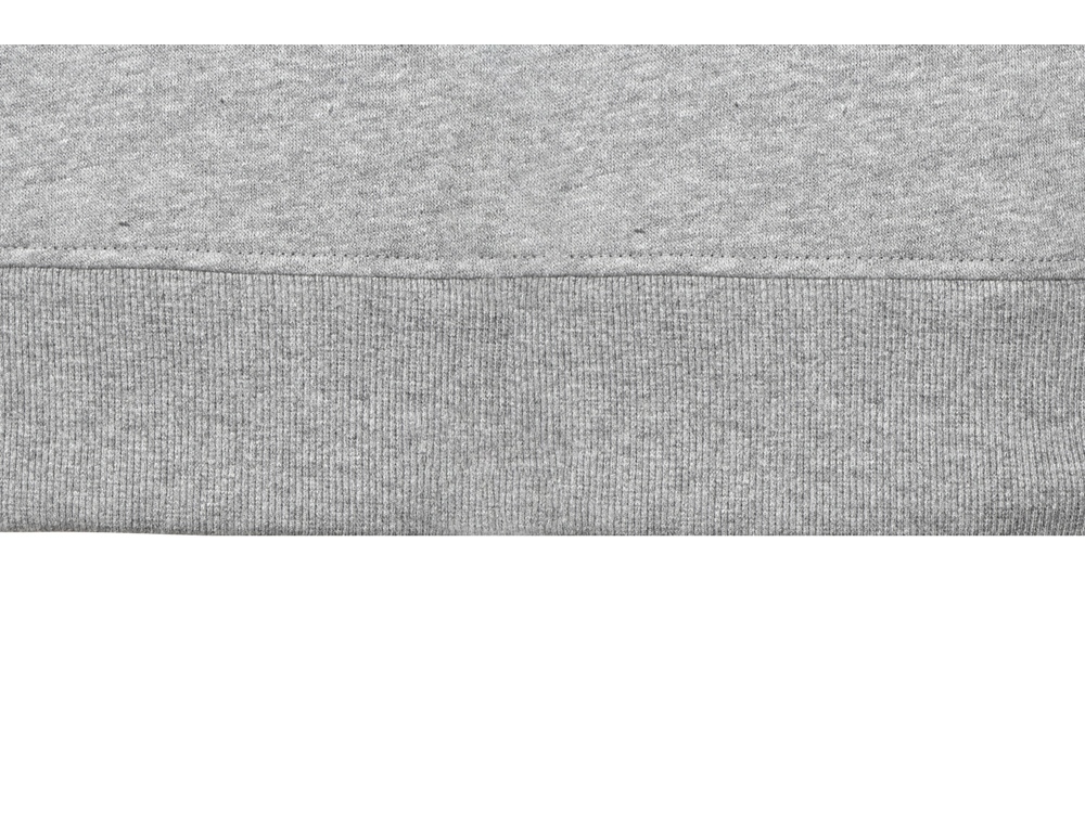 Толстовка с капюшоном оверсайз Lisbon унисекс, серый меланж-14