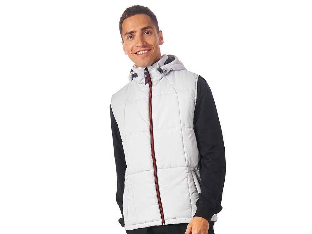 Жилет Vigour мужской, серый/черный-0