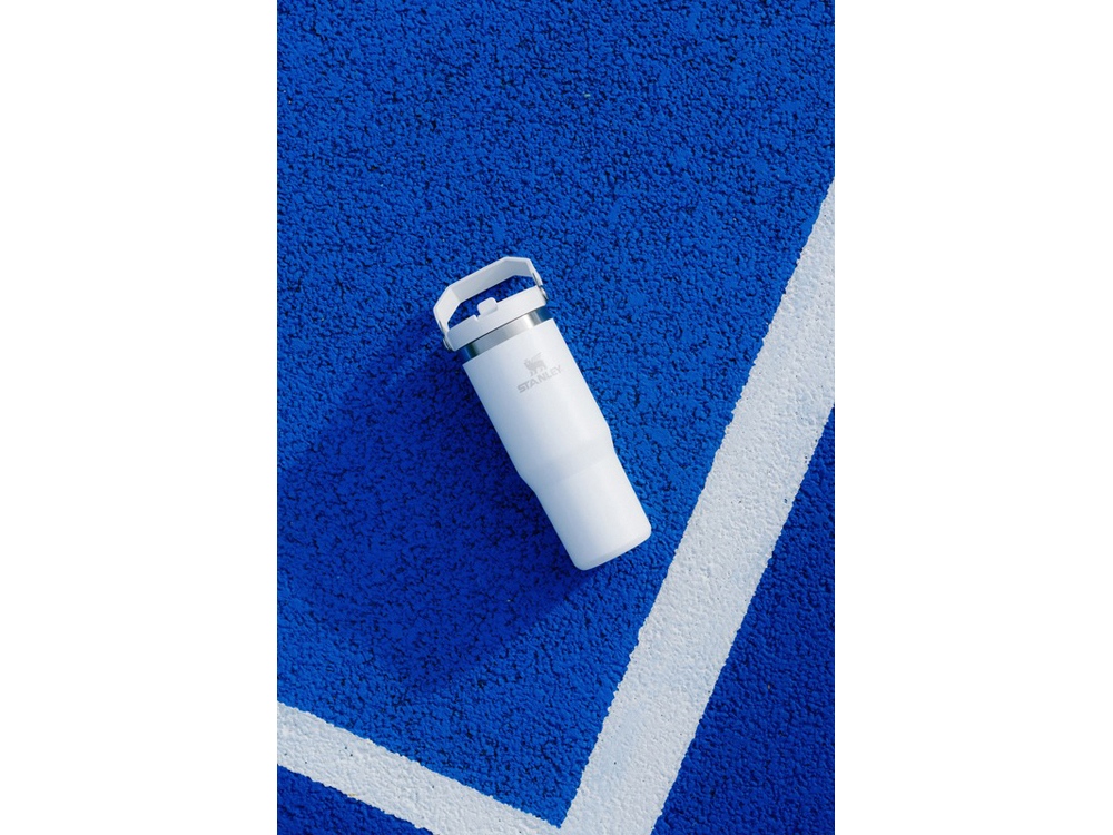 Stanley 890 мл IceFlow™ стакан с откидной соломинкой - Матовый белый-2