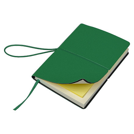 Блокнот А6 Van Diemen со стикерами, Зелёный-3