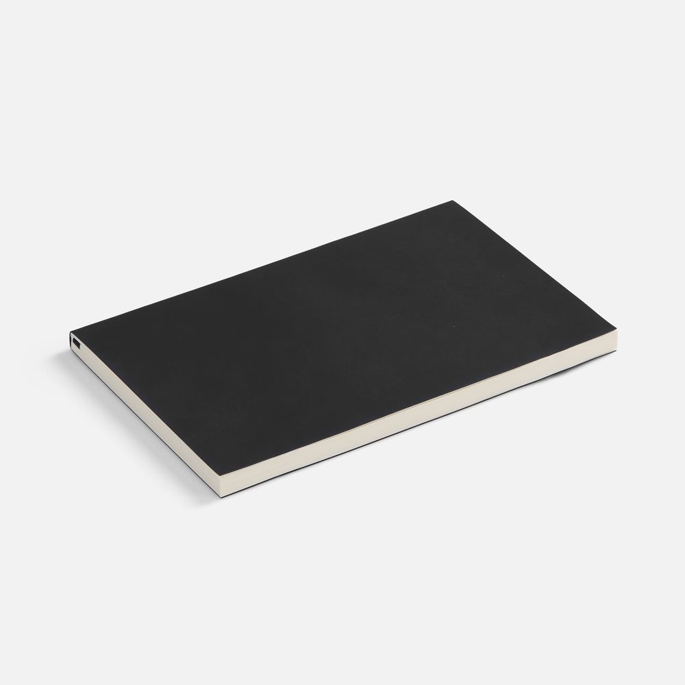 Ежедневник Flat Light, недатированный, черный-1