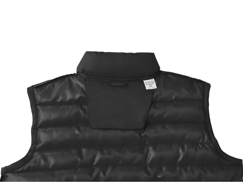 Женский утепленный жилет Pallas  из переработанных материалов по стандарту GRS - Сплошной черный-3