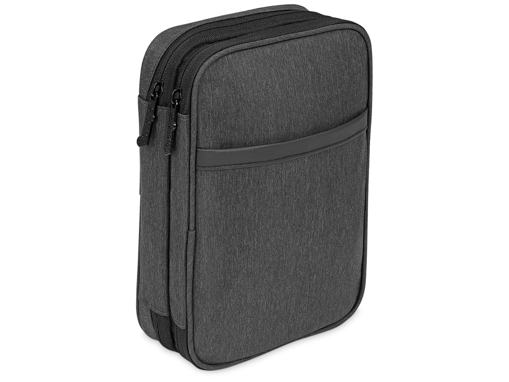 Органайзер для электроники District, темно-серый-2