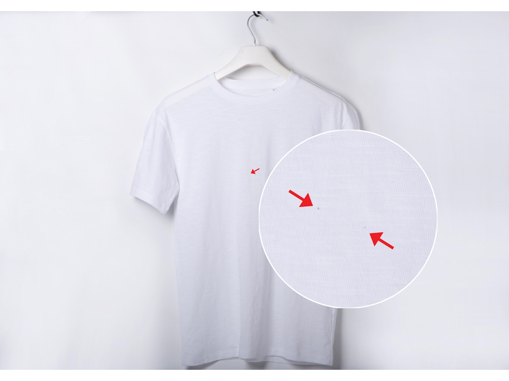 Футболка из джерси с протяжками Portofino унисекс, белый-12