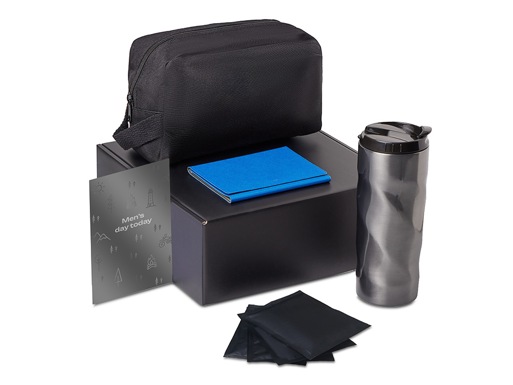 Подарочный набор Re:m. Road  с термокружкой, косметичкой и обложкой для паспорта-1