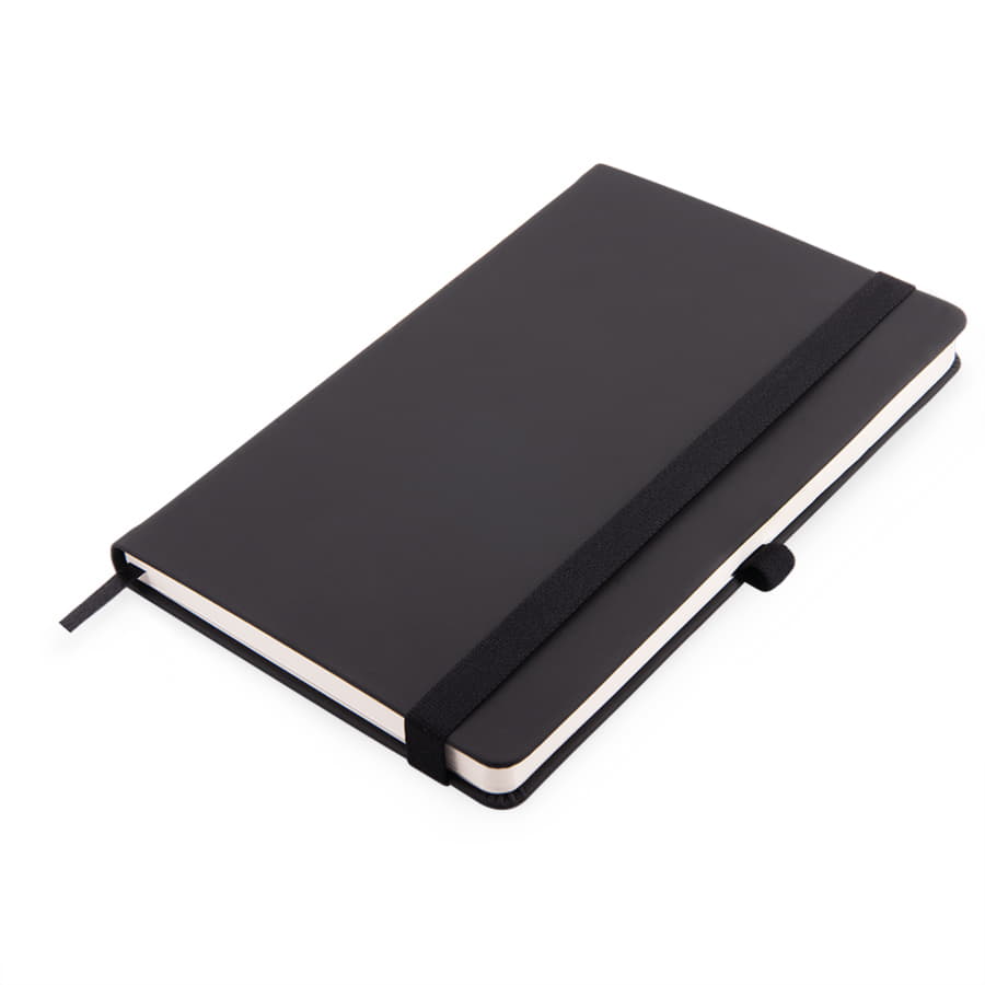 Бизнес-блокнот А5 FLIPPY, формат А5, в линейку, черный-7