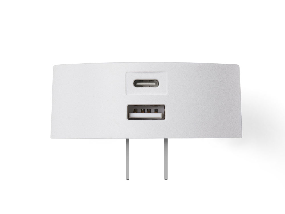 Адаптер питания USB Poweron, белый-8