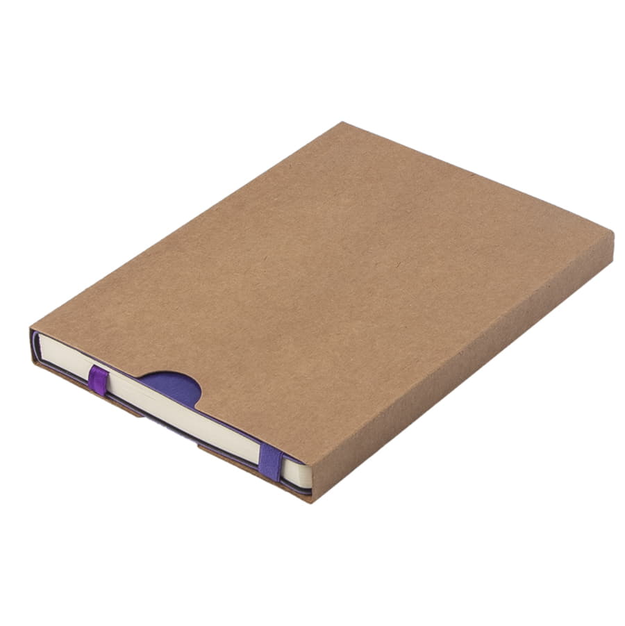 Ежедневник недатированный Boomer, А5,  фиолетовый, кремовый блок в линейку, без обреза, фиолетовый-7