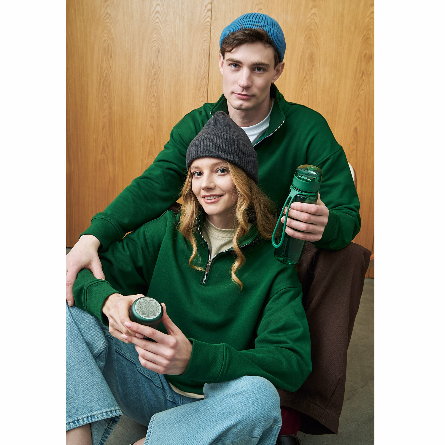 Беспроводная колонка Пэшн (Passion) 80dB 600 mAh (Bluetooth 5.0), зеленая-10