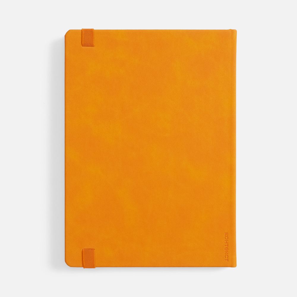 Ежедневник Urban Hard, недатированный, оранжевый-2