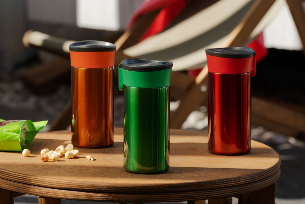 Термостакан Tralee, красный-3