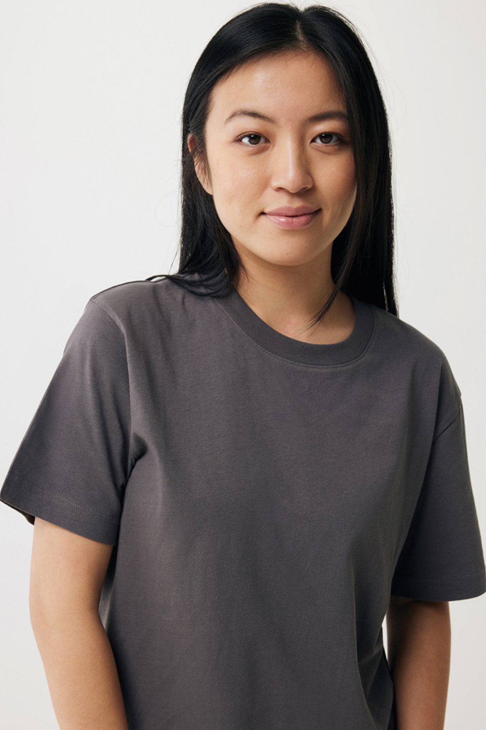 Футболка Iqoniq Kakadu из переработанного хлопка, свободный крой, унисекс, 180 г/м²-9