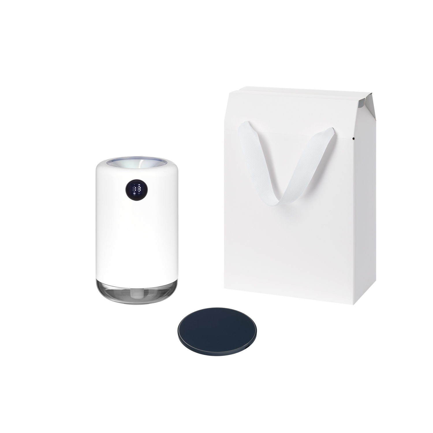 Подарочный набор Bliss, Auris, синий (увлажнитель воздуха, зарядное устройство)-0