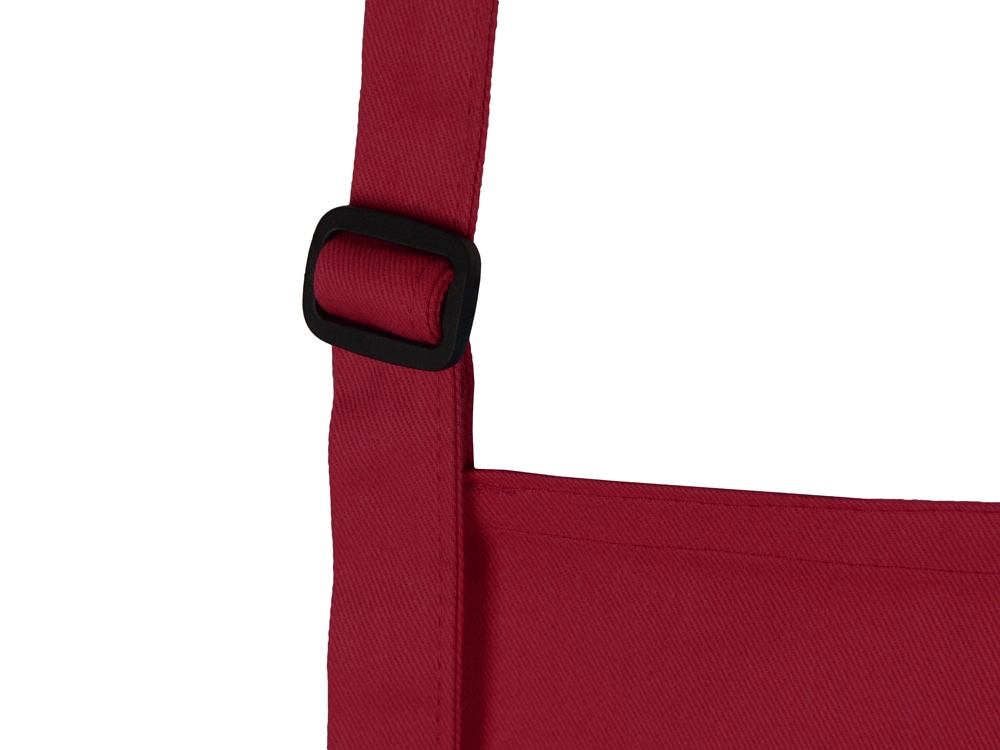 Хлопковый фартук 180gsm, бордо-4