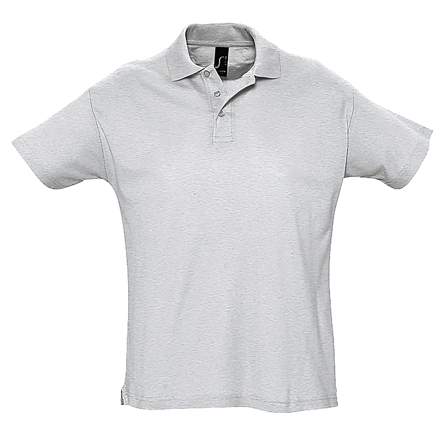 Рубашка поло мужская SUMMER II 170 , светло-серый меланж-0