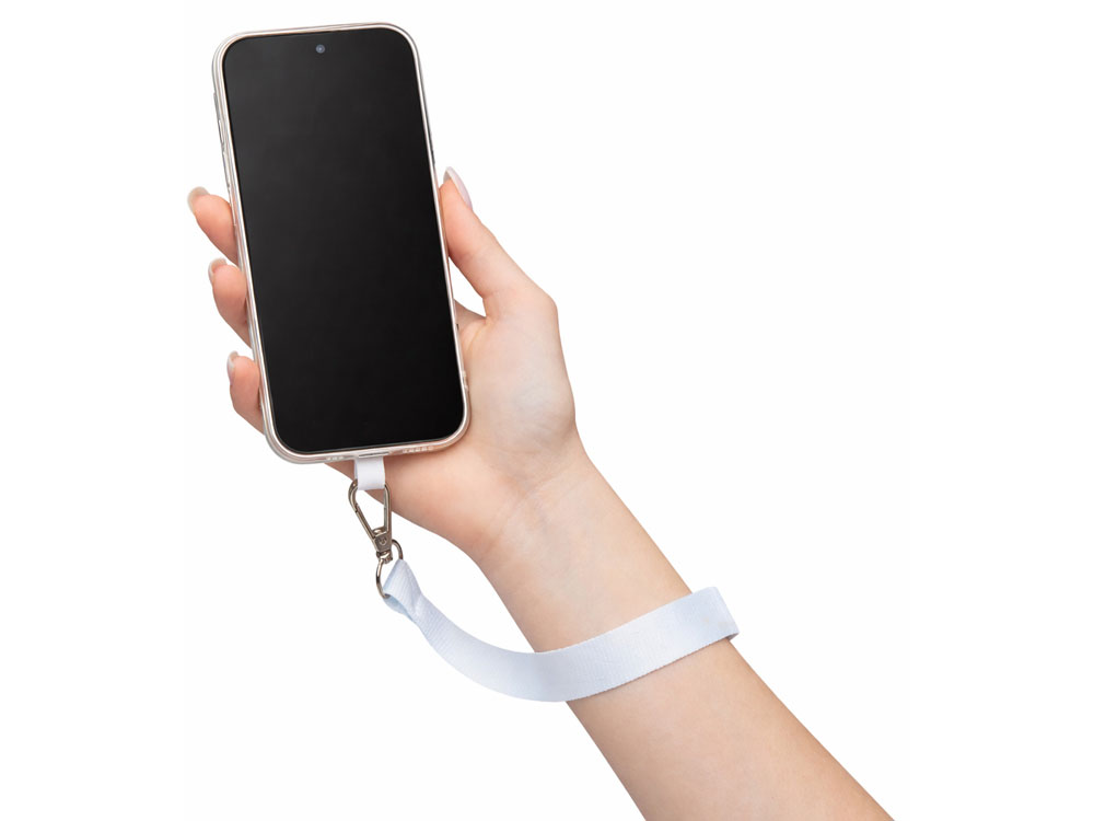Ремешок на руку для телефона Рист, белый-4