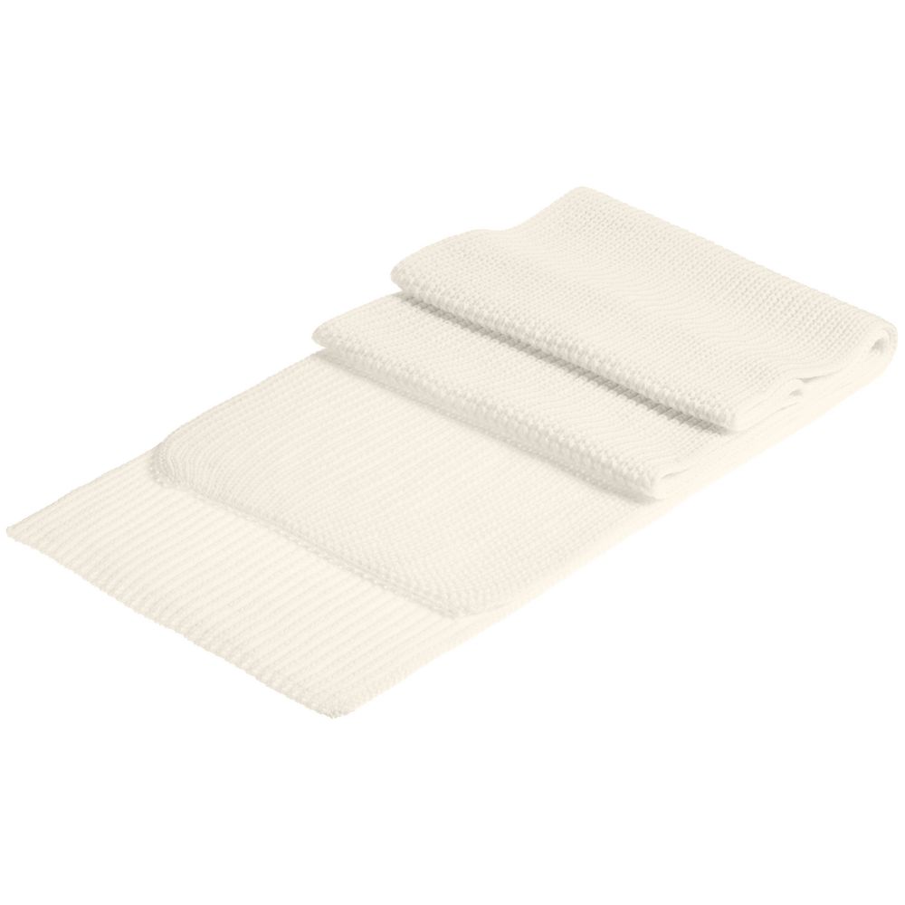 Шарф Nordkyn, молочно-белый-1