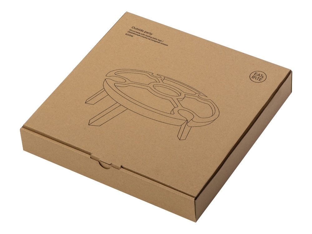 Деревянный столик на складных ножках Outside party-9