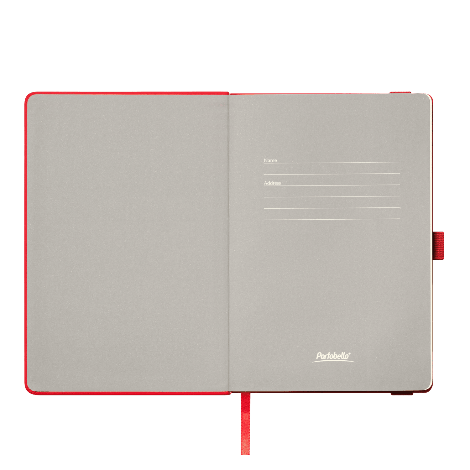 Ежедневник Alpha недатированный, красный/серый-6