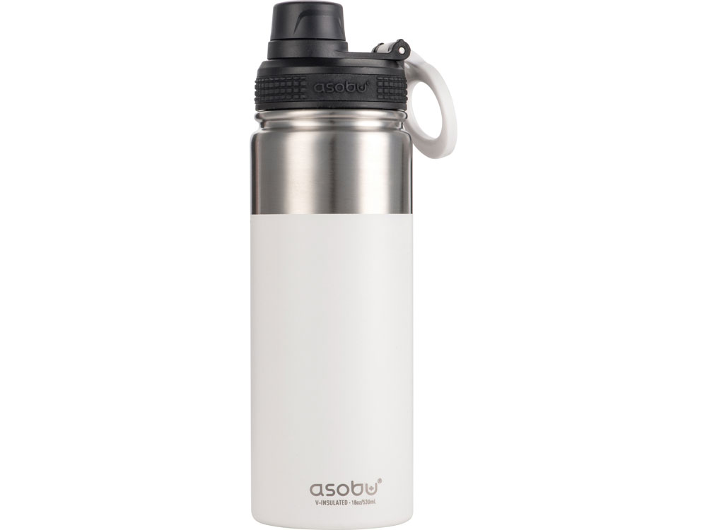Вакуумная термобутылка ALPINE FLASK, 530 мл, белый-5