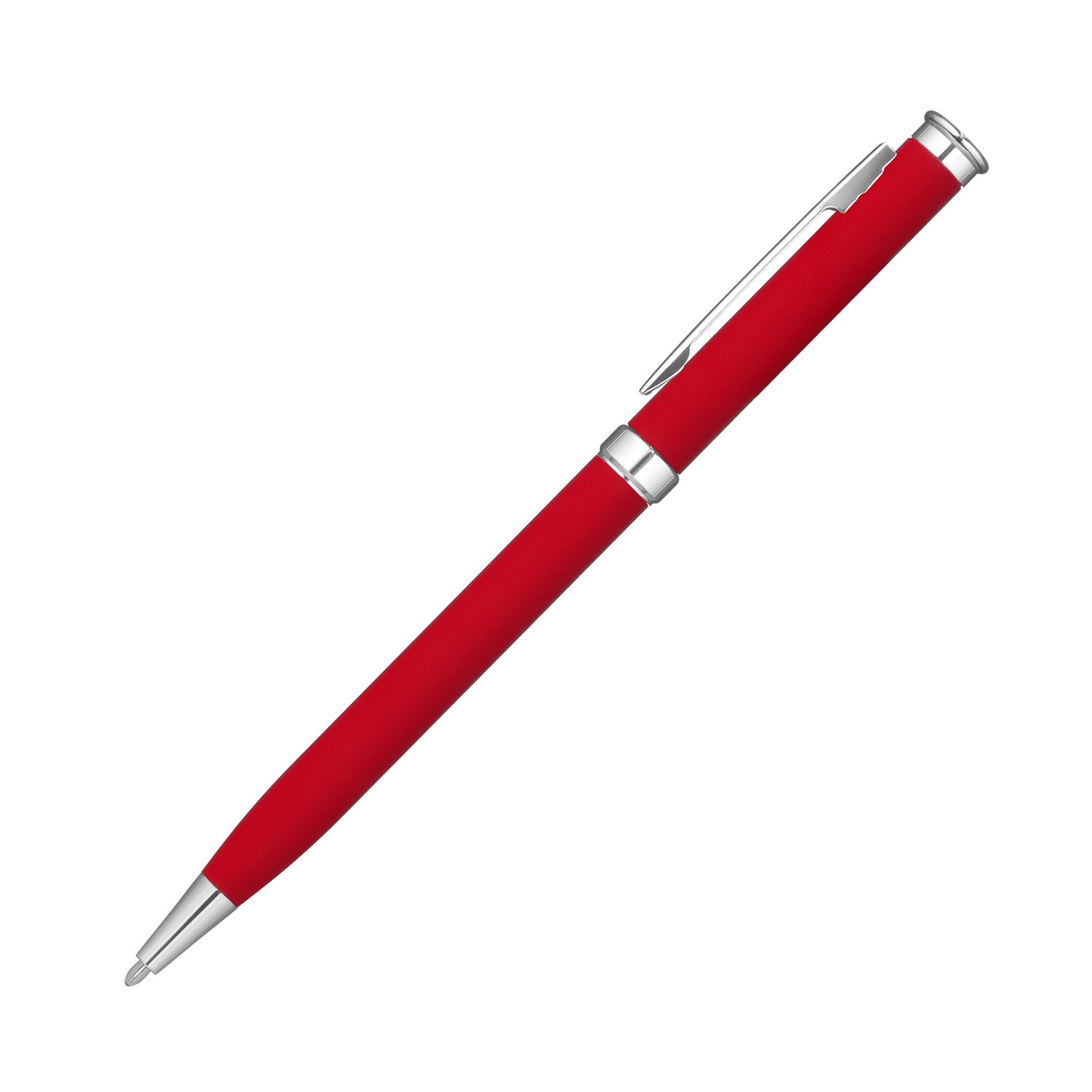 Шариковая ручка Benua, красная-0