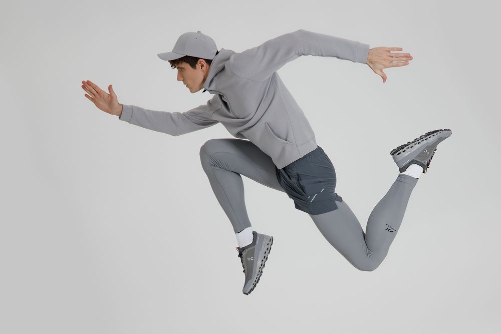 Бейсболка Kosmos, серая-6