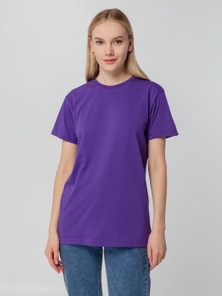 Футболка унисекс T-bolka 140, фиолетовая-2