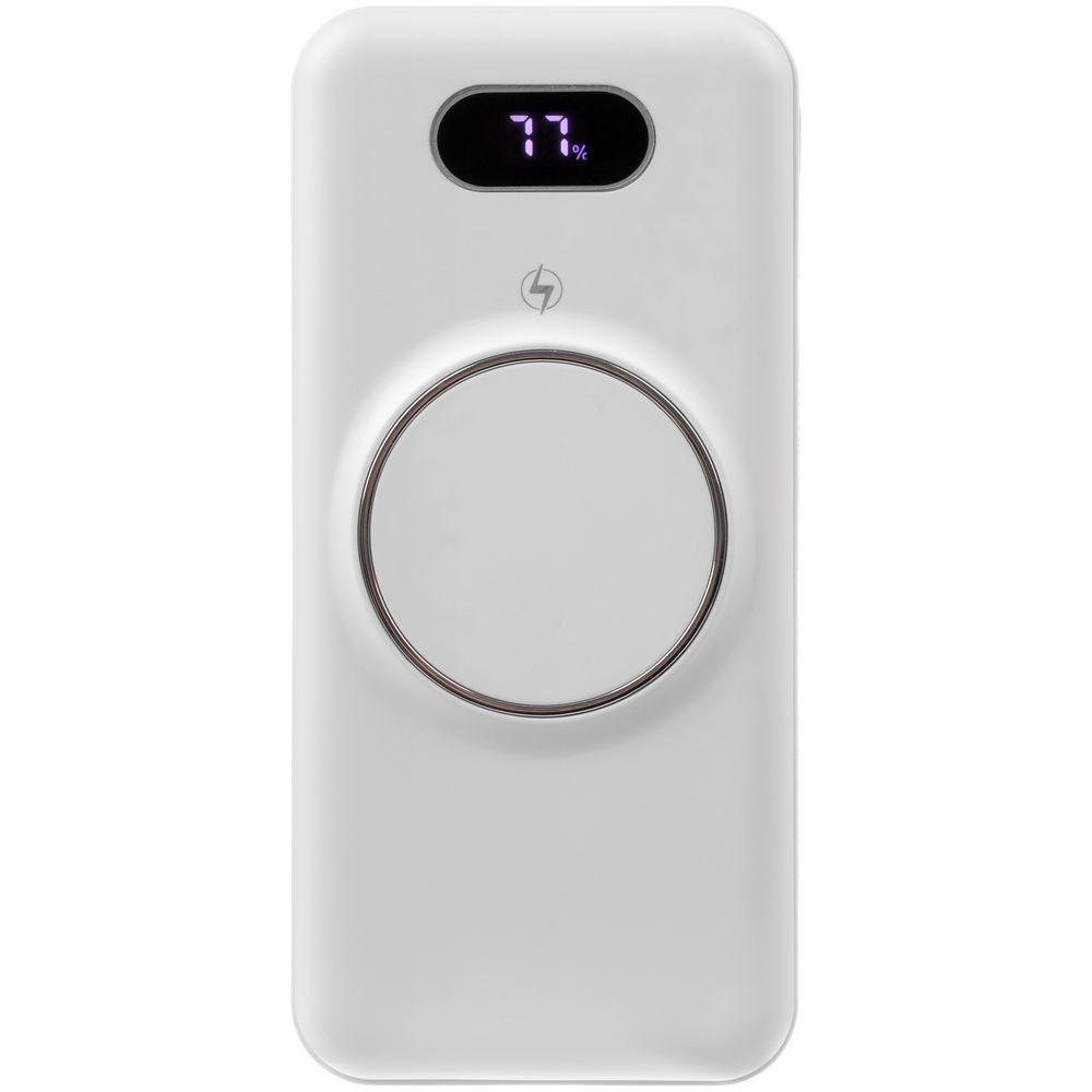 Внешний аккумулятор Omni Qi 10000 мАч, белый-1
