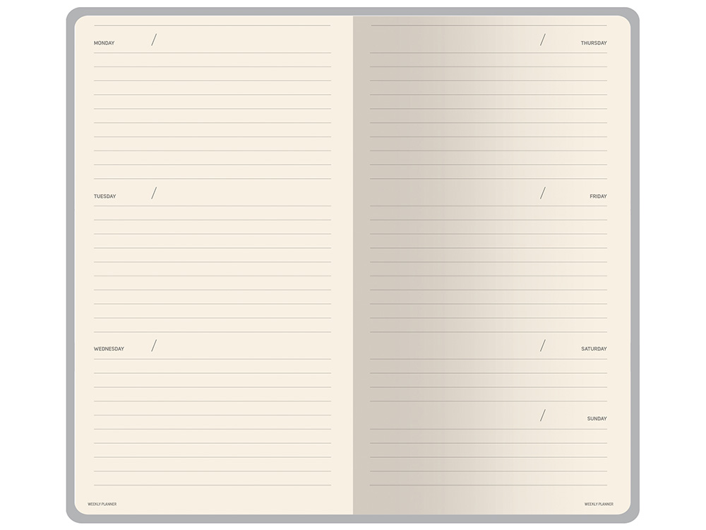 Еженедельник недатированный А6 Black с нашивкой, черный-5