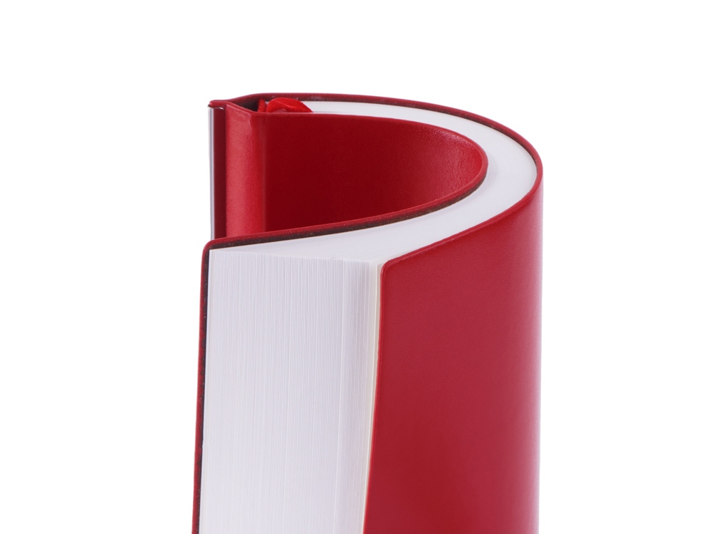 Блокнот А5 Scribe, гибкая обложка, 96 листов 80 гр/м2, красный-6