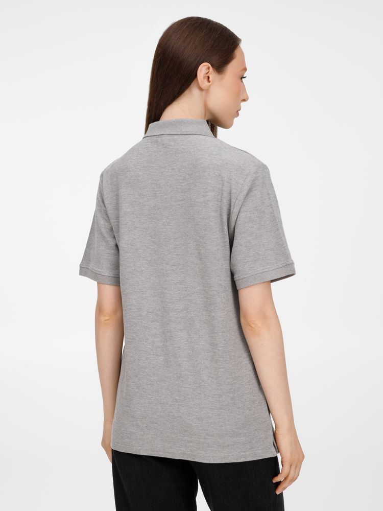 Рубашка поло унисекс Upswing, серый меланж-5