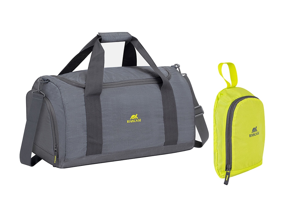 RIVACASE 5542 grey Лёгкая складная дорожная сумка, 30л /12-0