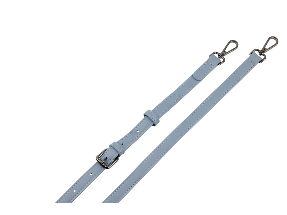 Сумка кросс-боди женская BUGATTI Almata, голубая, полиуретан, 21,5х6х15 см-7