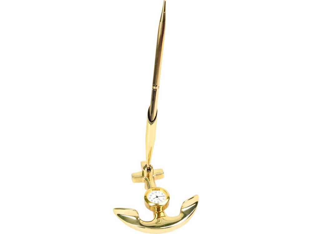 Настольный прибор Якорь, золотистый-0