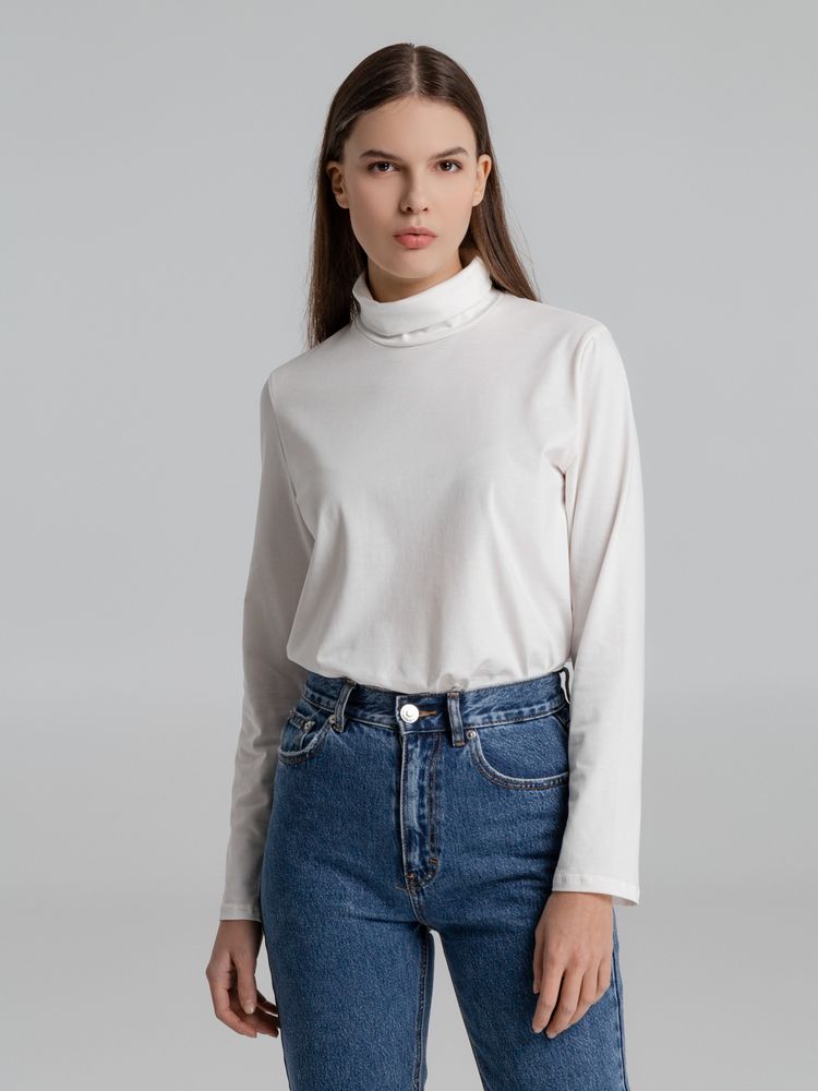 Водолазка Urban, молочно-белая-6