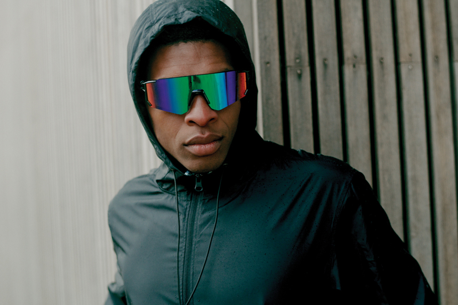 Ветровка Iqoniq Logan из переработанного полиэстера AWARE™, унисекс, 70 г/м²-8