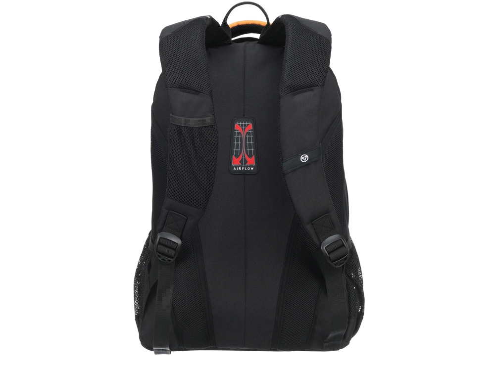 Рюкзак TORBER ROCKIT черный/оранжевый, полиэстер/добби, 32x15x46 см, 22 л-3