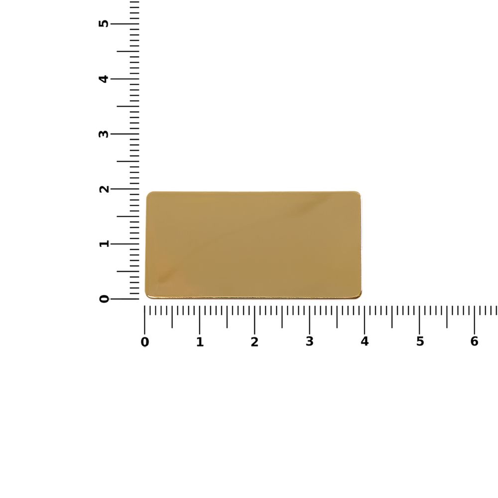 Значок Magnet Matto, золотистый глянцевый-3