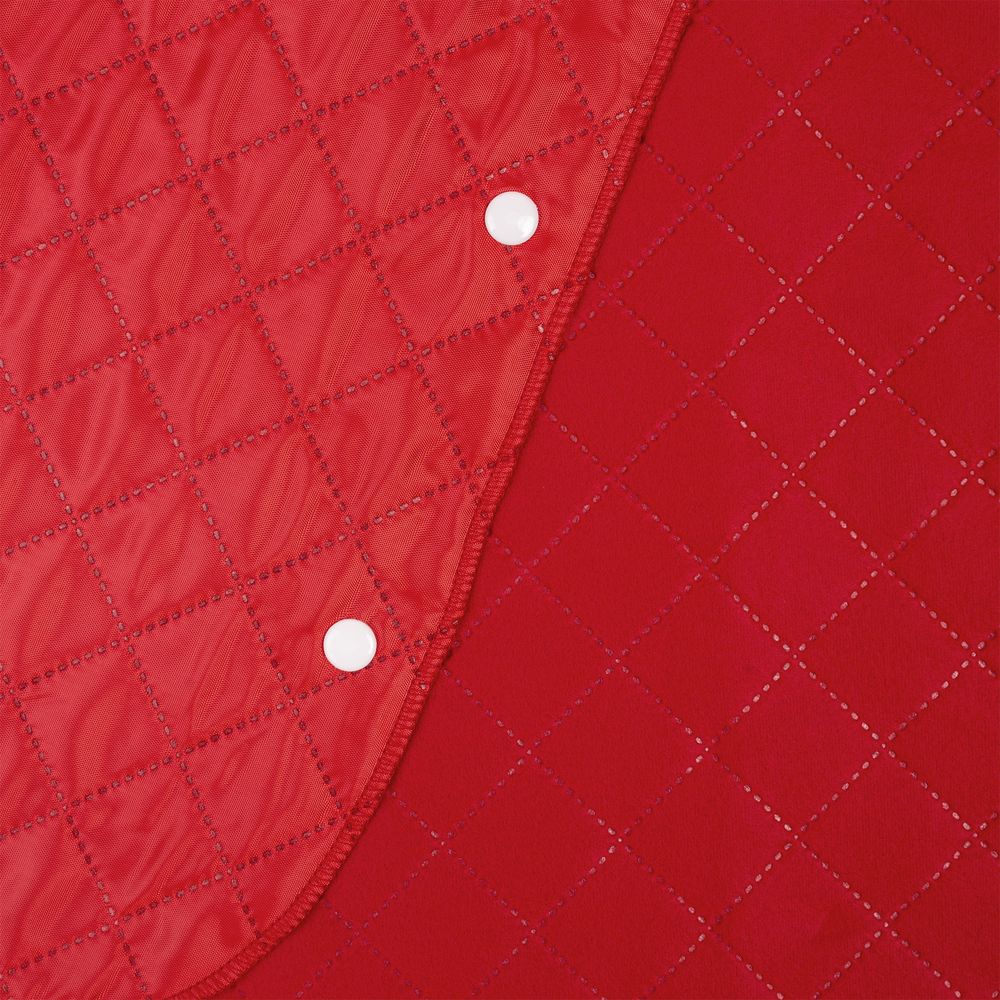 Плед-пончо для пикника SnapCoat, красный-2