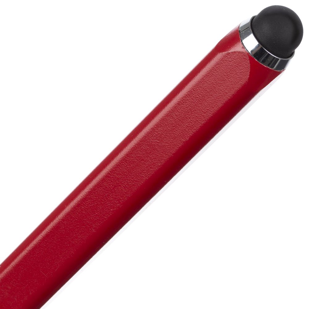 Вечный карандаш Quarta со стилусом и уровнем, красный-2