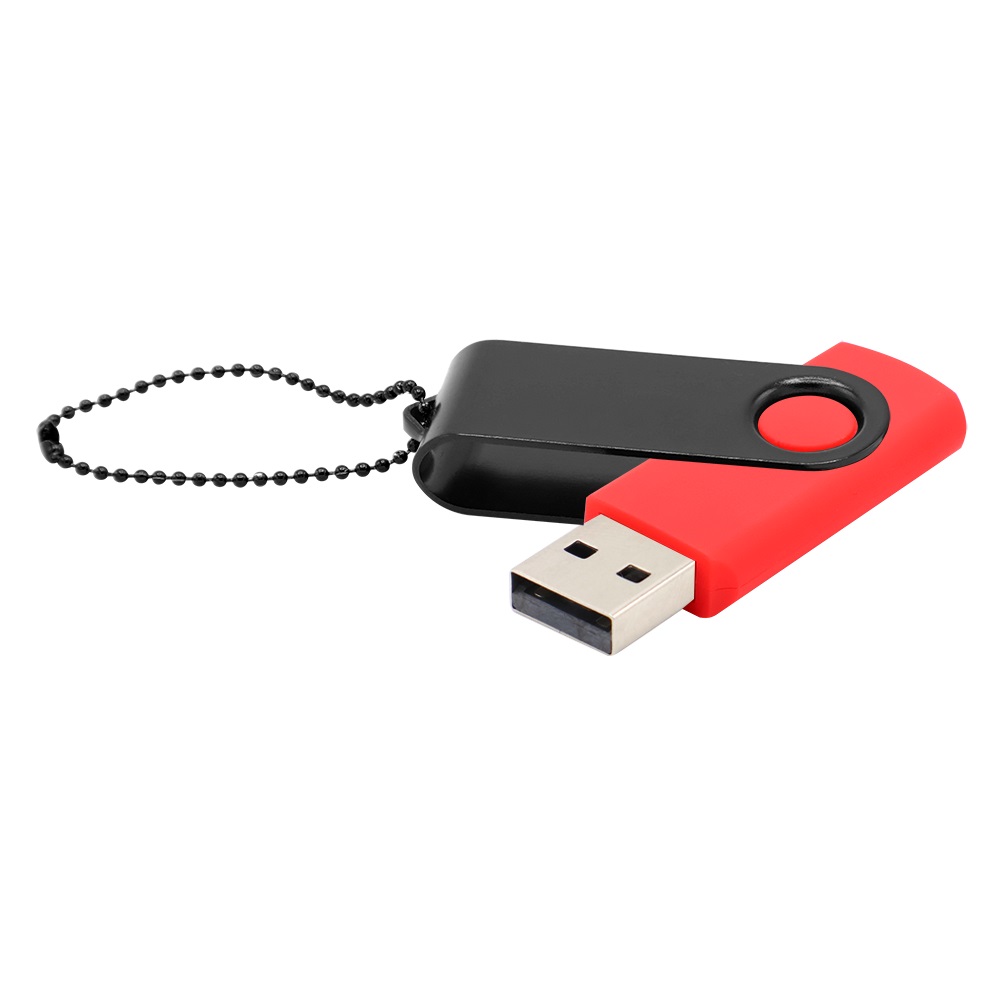 Флешка Designer To Go 2.0 USB 16Gb, Красный/Чёрный-0